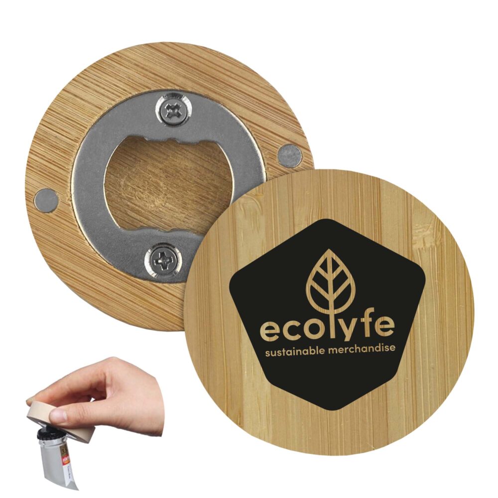 Bamboo Bottle Opener