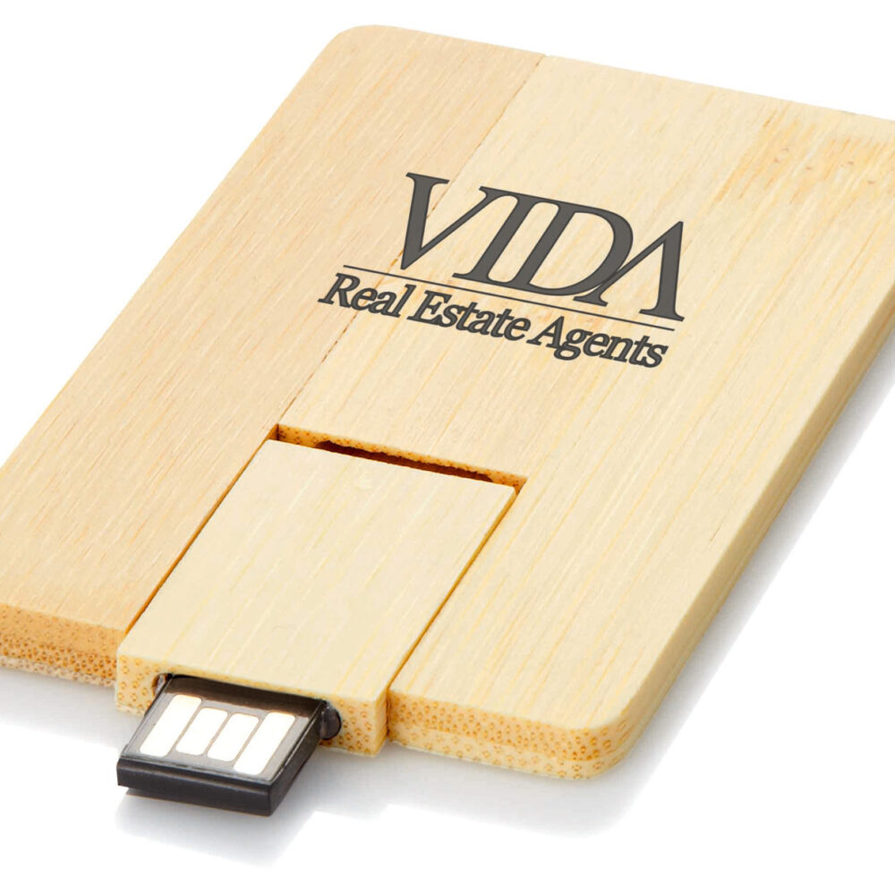 Bamboo Credit Card USB