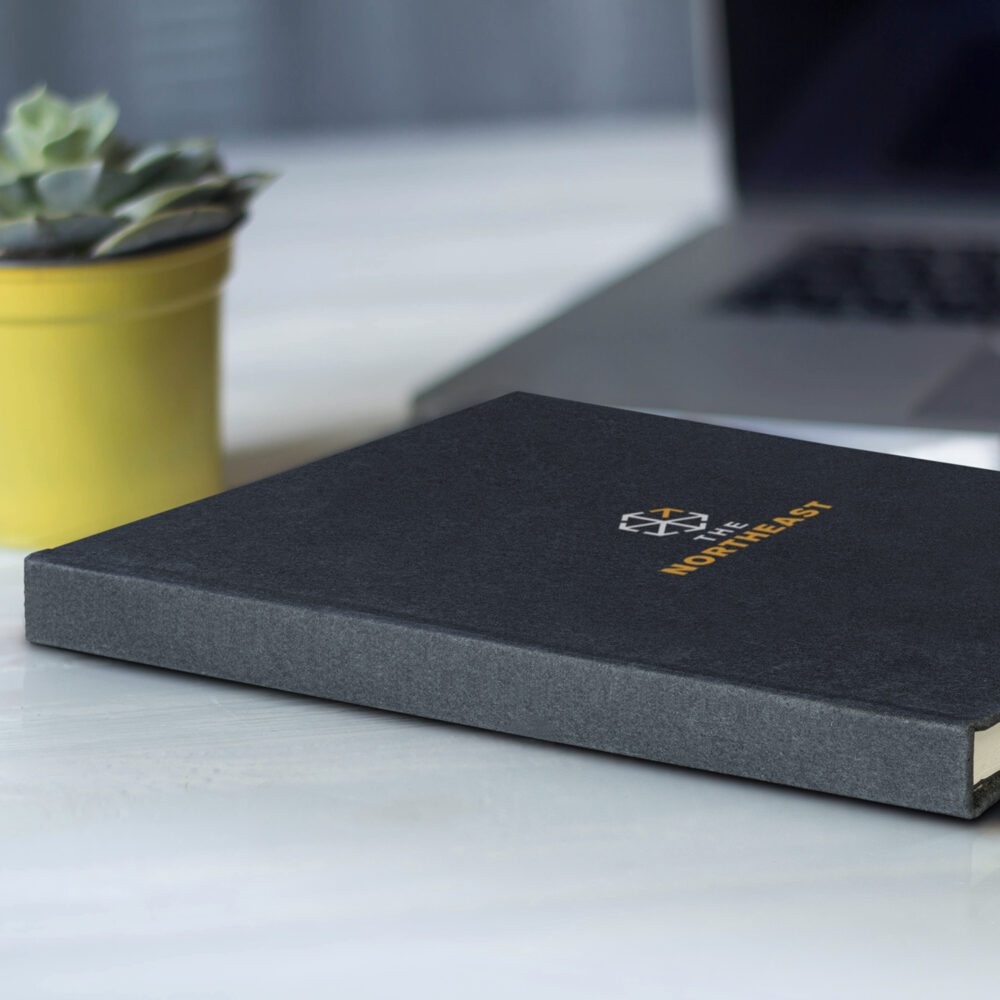 Alternative view of Re-Cotton Hard Cover Notebook