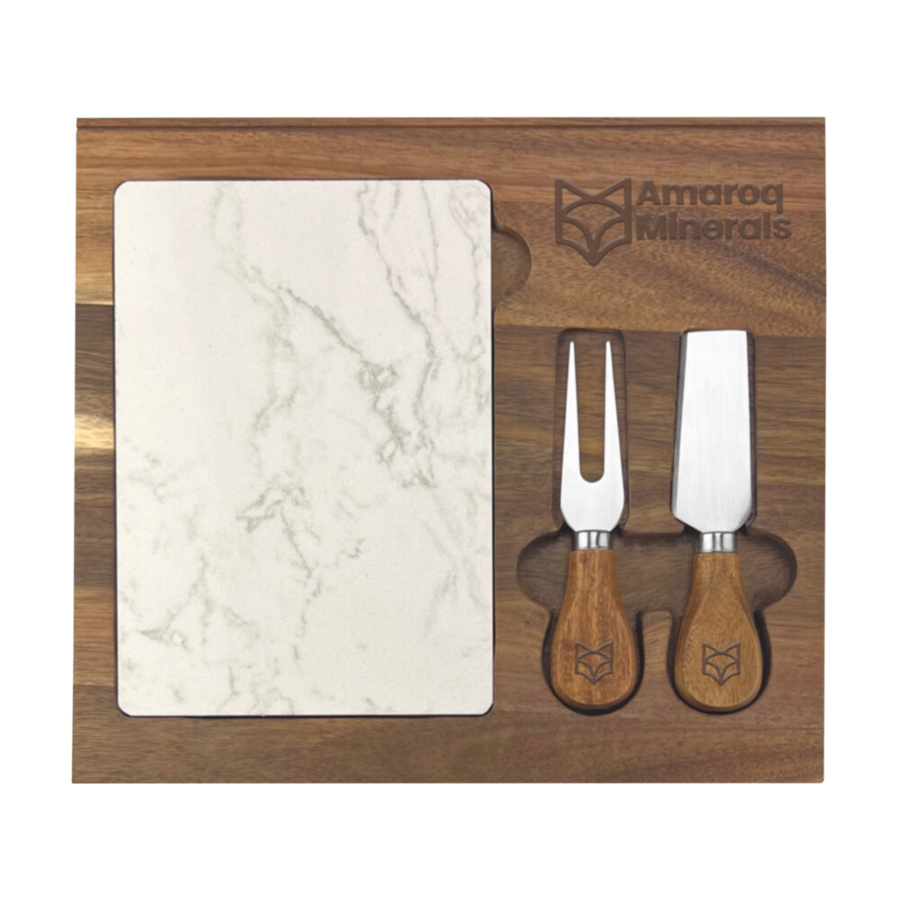 Marble Cheeseboard & Knife Set