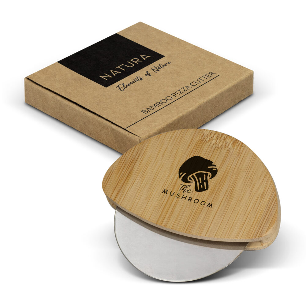 Bamboo Pizza Cutter (Bamboo)