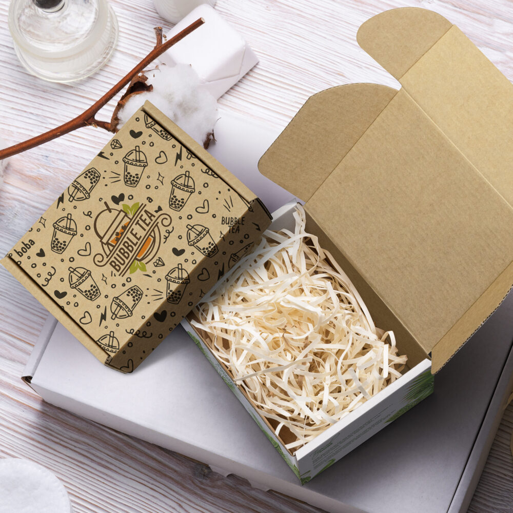 Alternative view of Die Cut Box with Locking Lid