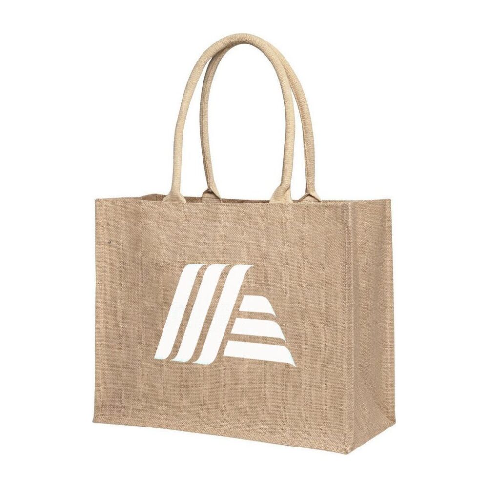 Alternative view of Laminated Jute Supermarket Bag