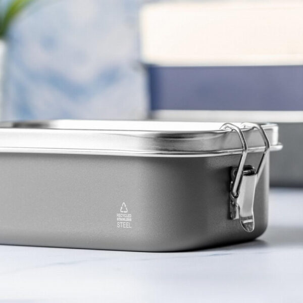 YUMMI LUNCH BOX - RECYCLED STAINLESS STEEL - Image 5
