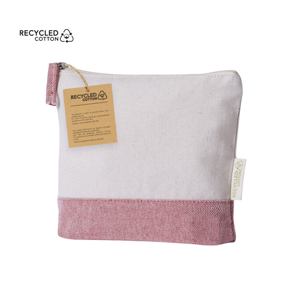 BEAUTY BAG MADE FROM RECYCLED COTTON - VELEROX
