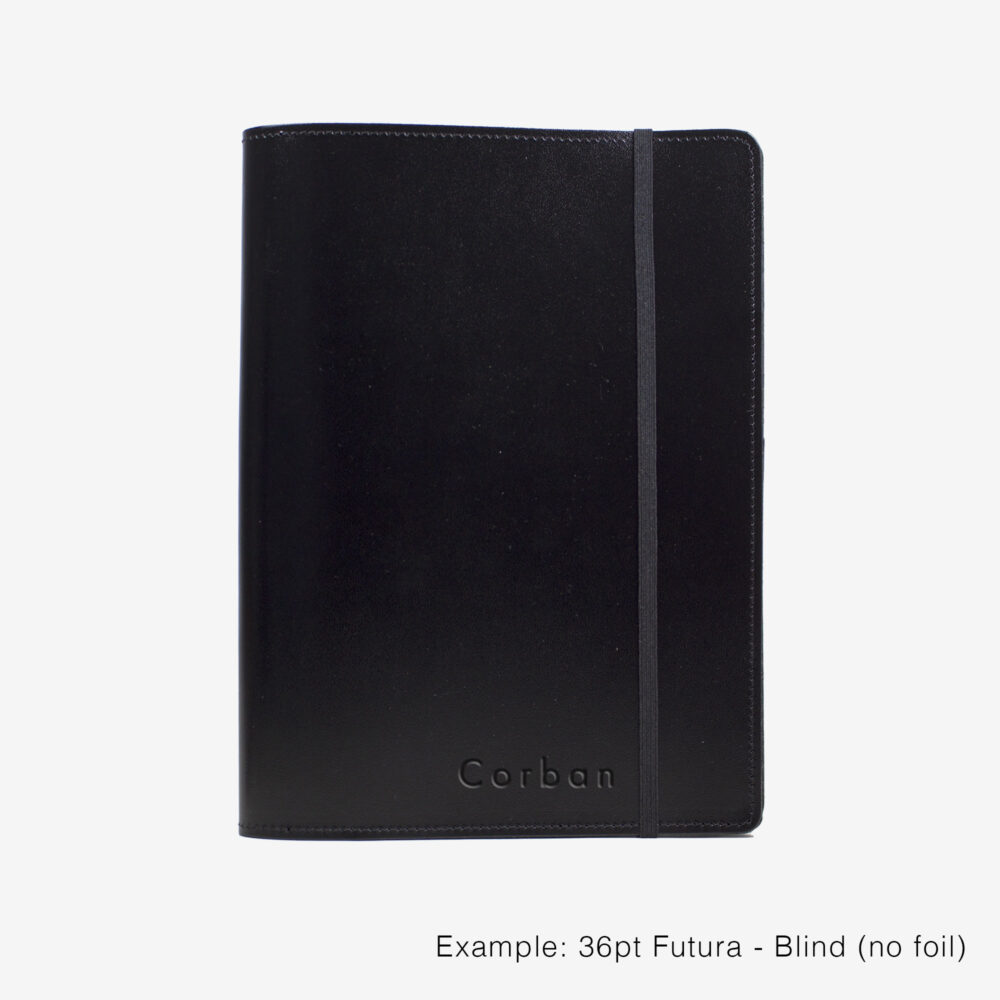 A5 AUS made Recycled Leather Journal with Indigenous Design - Image 4
