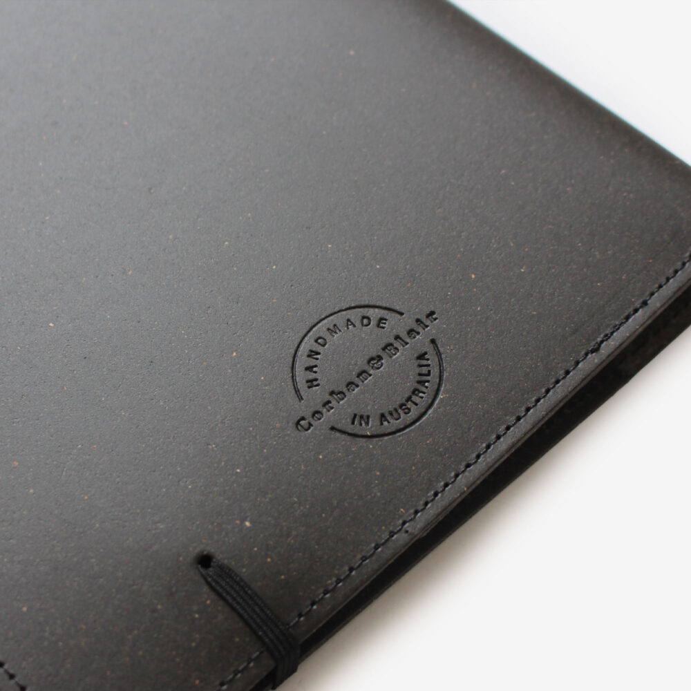 Alternative view of A5 AUS made Recycled Leather Journal with Indigenous Design