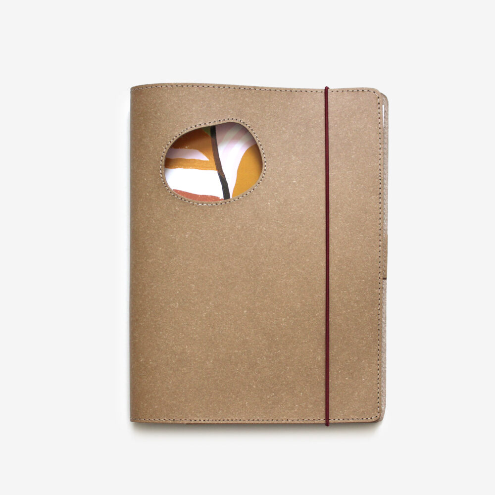A5 Aus Made Recycled Leather Journal, Yarrin – Lucy Simpson Collaboration