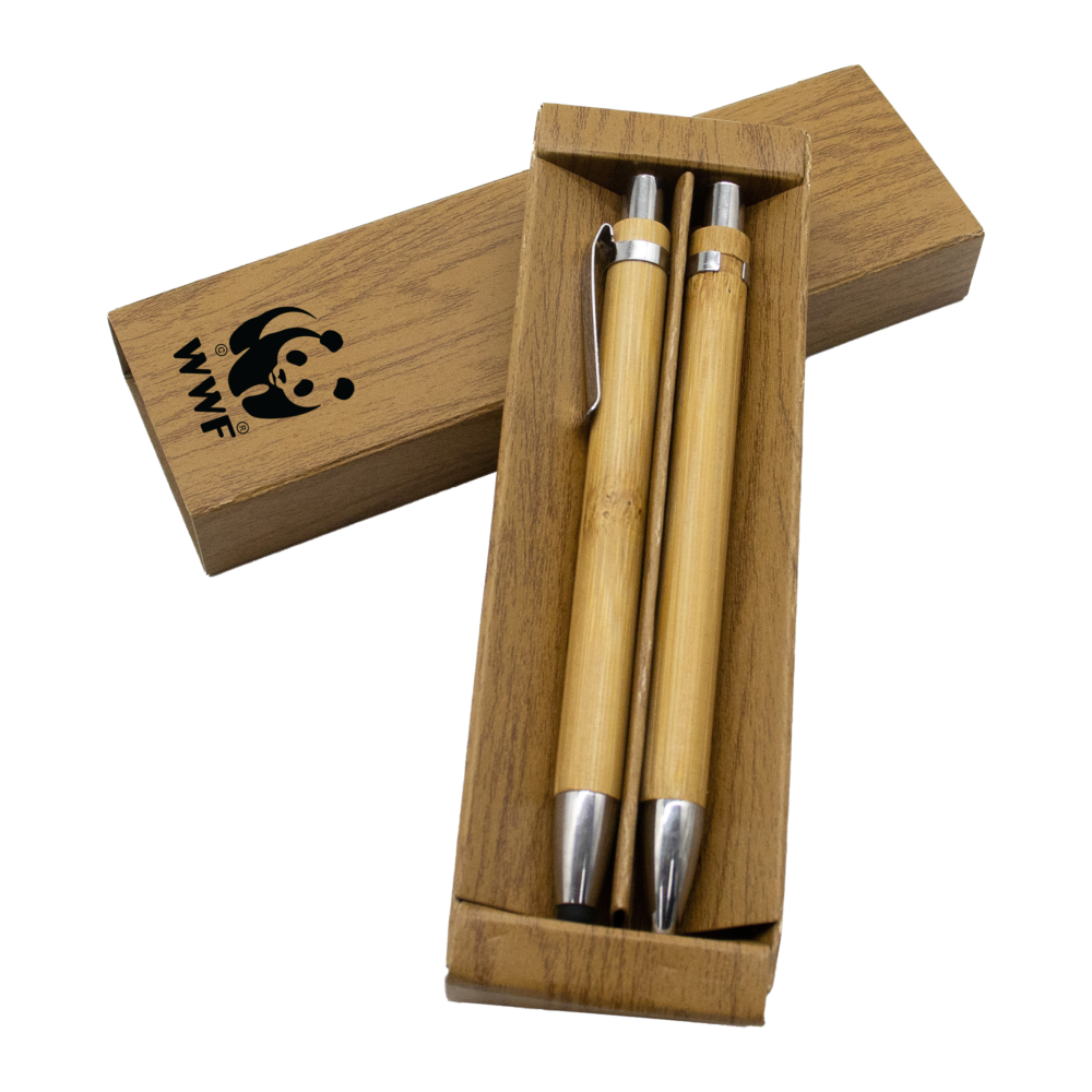 Bamboo pen set