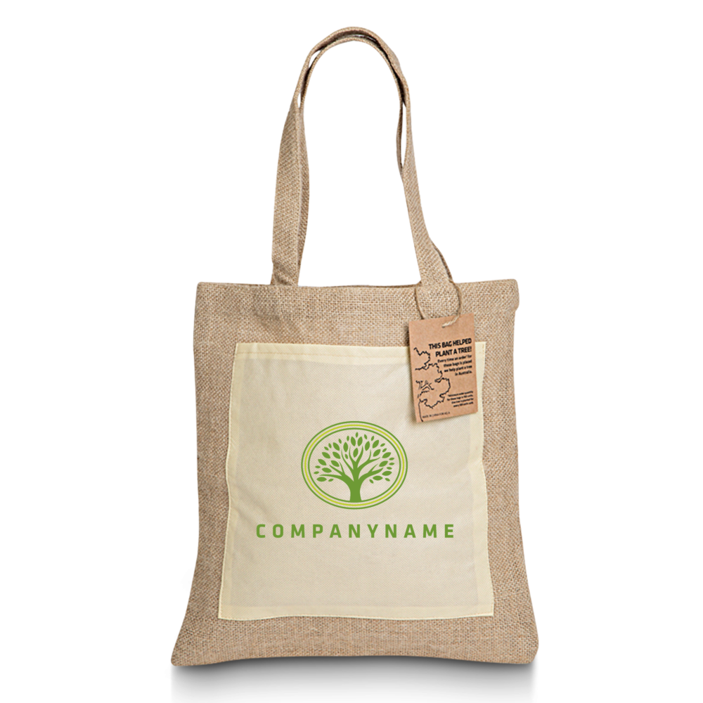 Alternative view of Reforest Jute Bag