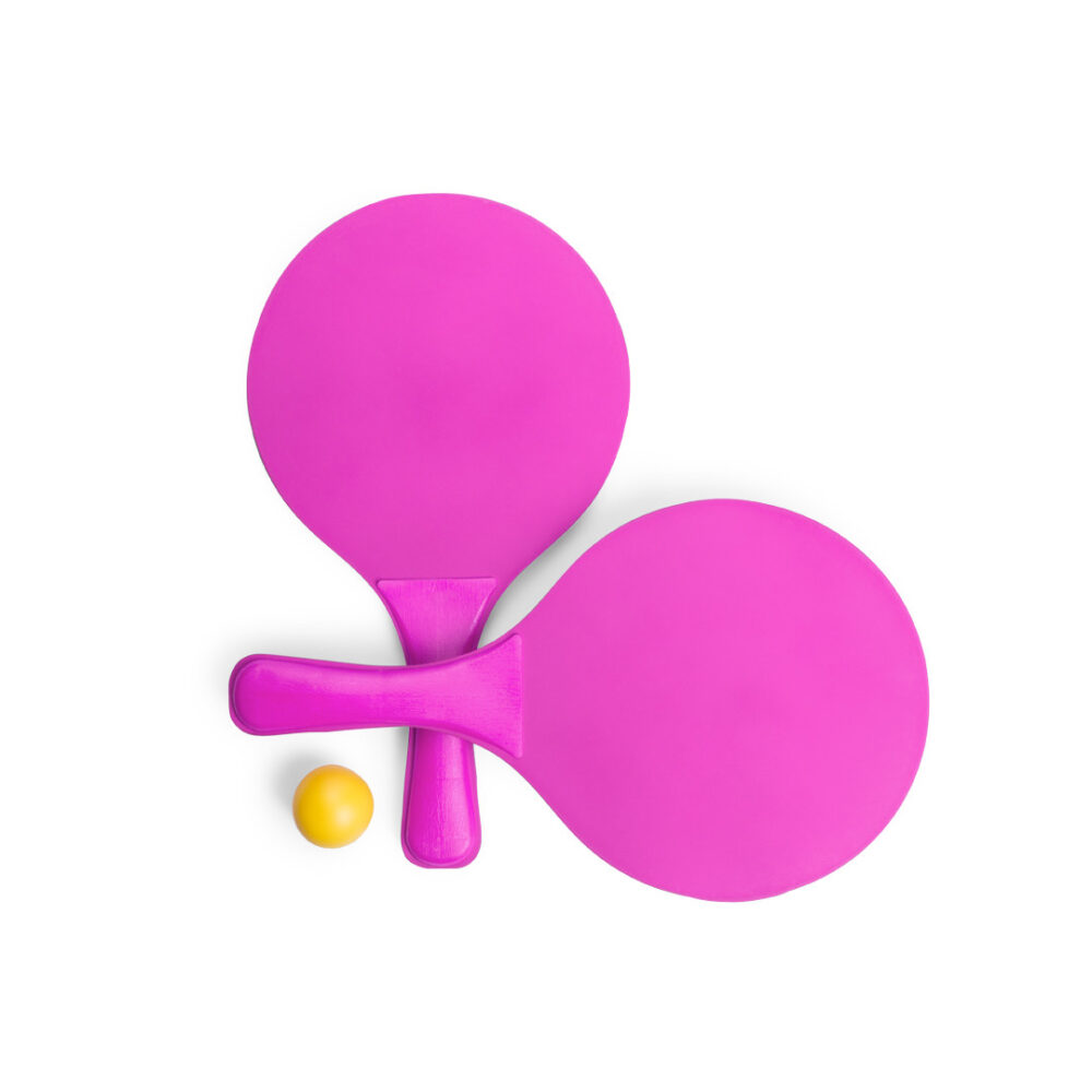 Wooden Beach Racket & Ball set