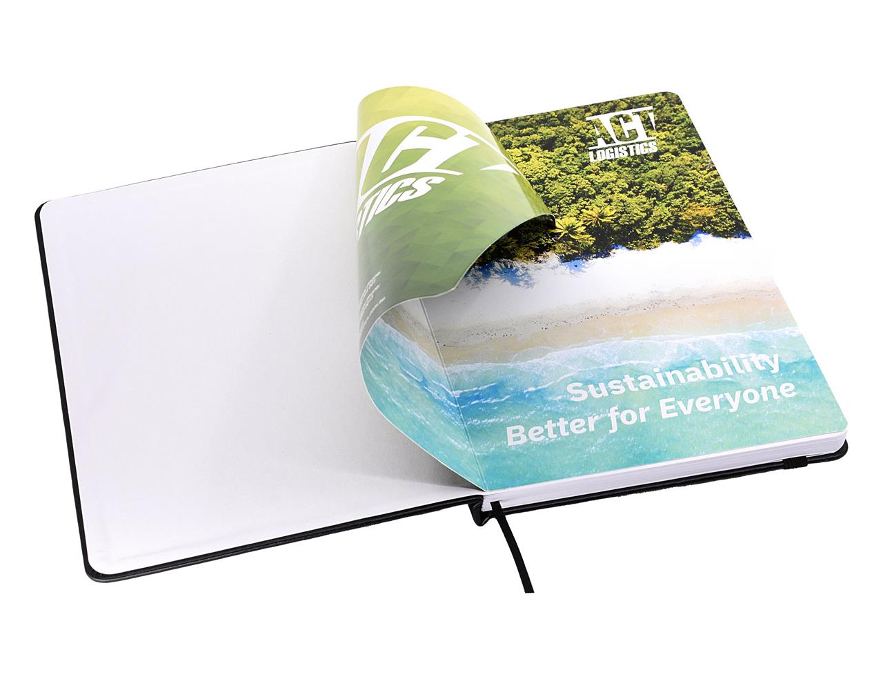 Toscano Recycled Notebook A5 (Recycled Leather) - Image 3