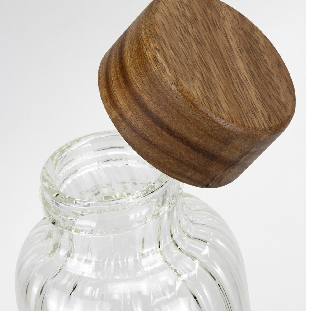 Alternative view of Keepsake Linear Glass Drink Bottle