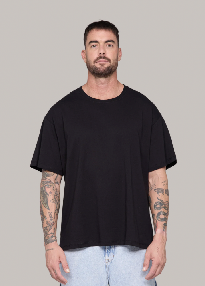 Alternative view of Slouch Tee Hemp - UNISEX by mindful merch