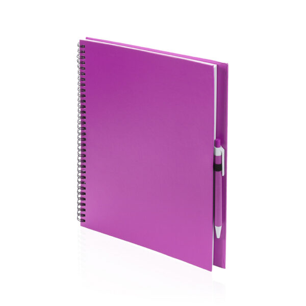 TECNAR Ring bound notebook (Recycled Cardboard) - Image 4