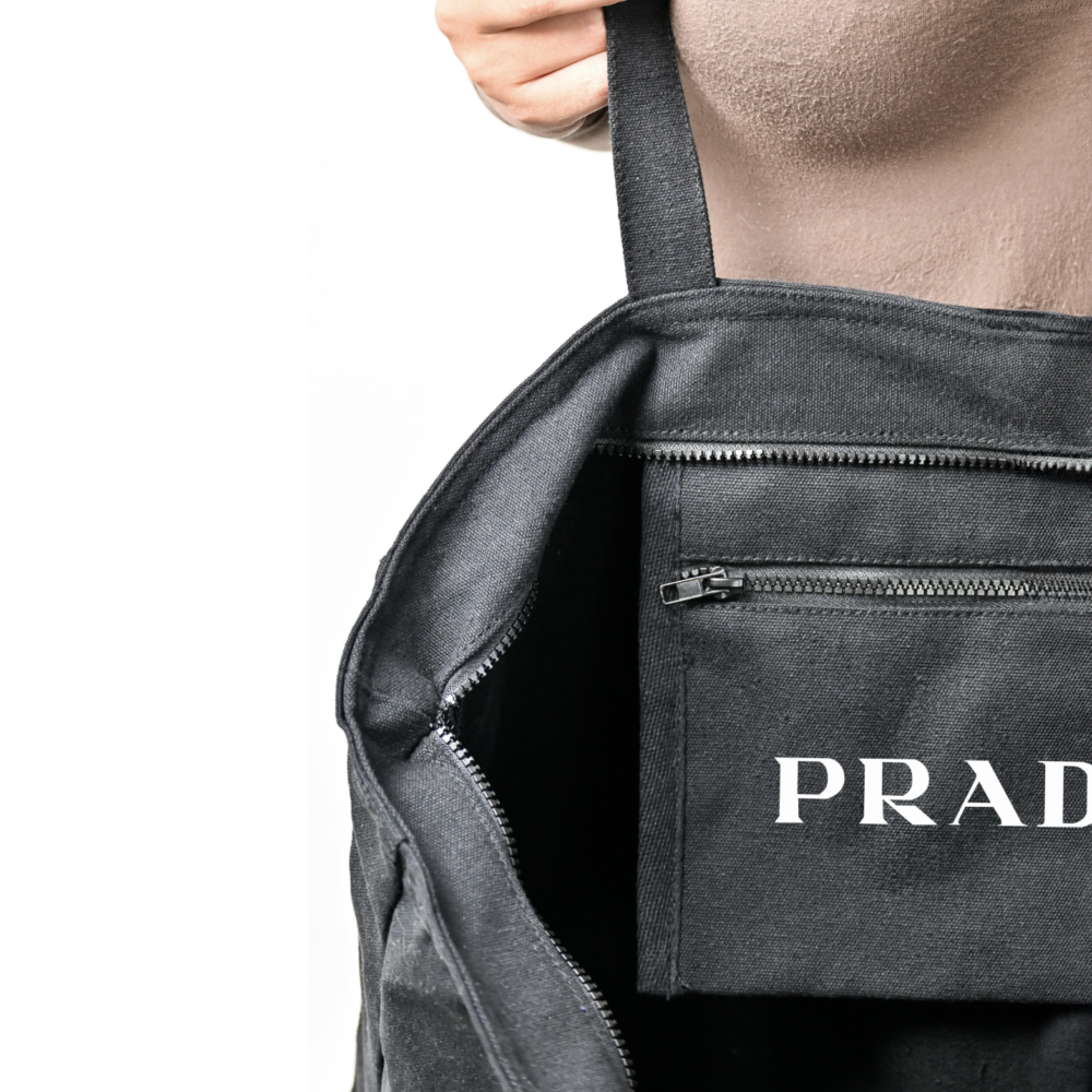 Alternative view of Lamar Recycled Large Tote Bag