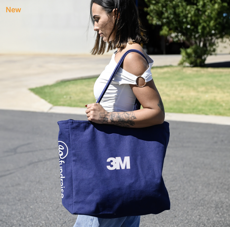 Lamar Recycled Large Tote Bag - Image 3