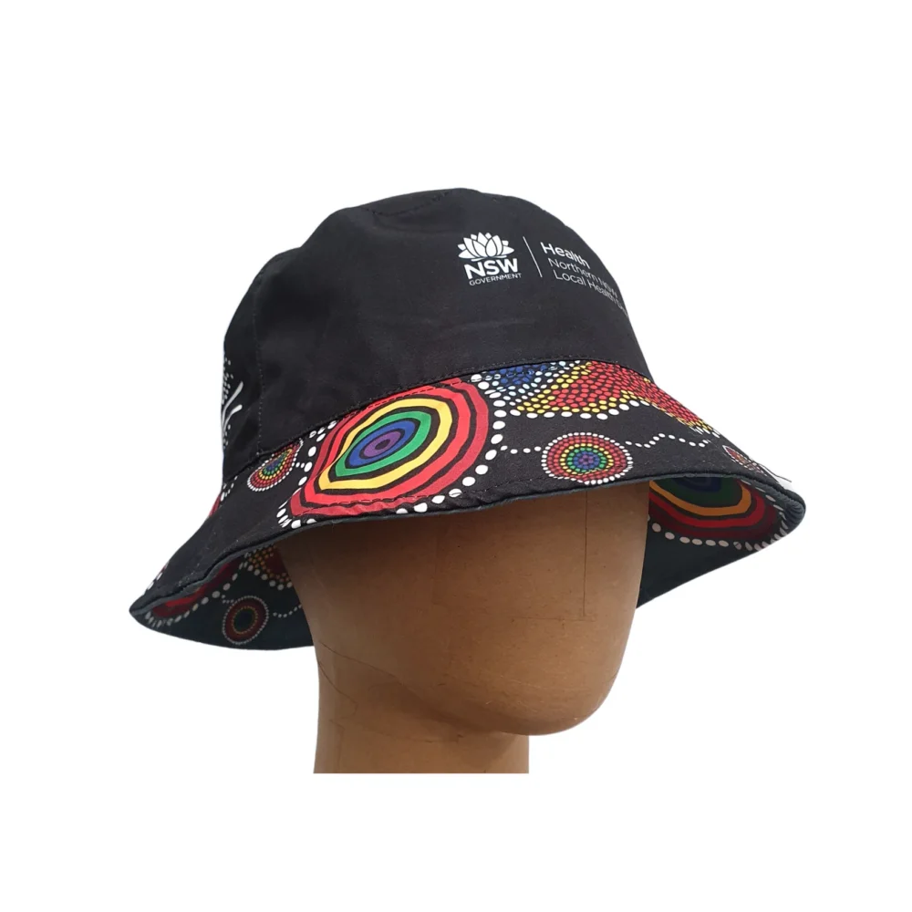 Geeza Sublimated (rPET) Reversible Bucket Hat / RPETBH