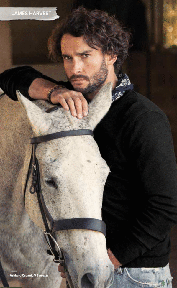 Ashland V-Neck Sweater (100% Organic Cotton)