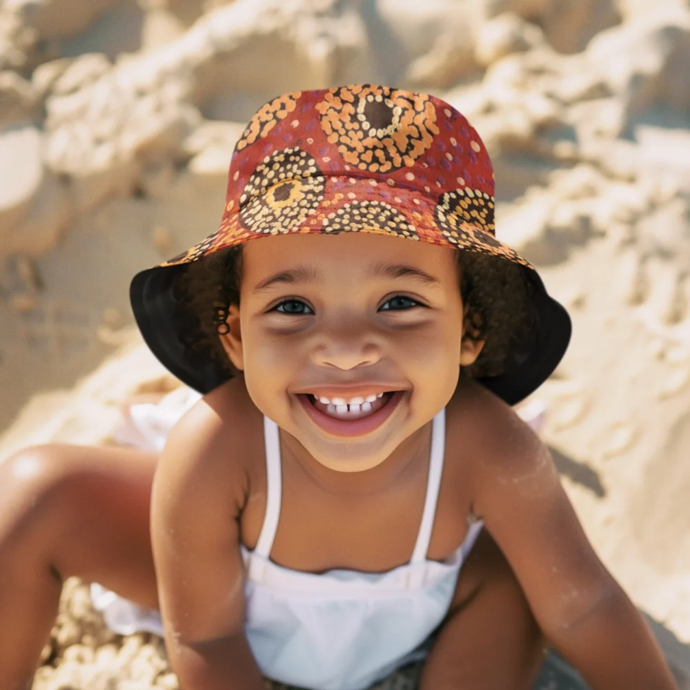 Alternative view of Geeza Sublimated (rPET) Reversible Bucket Hat / RPETBH