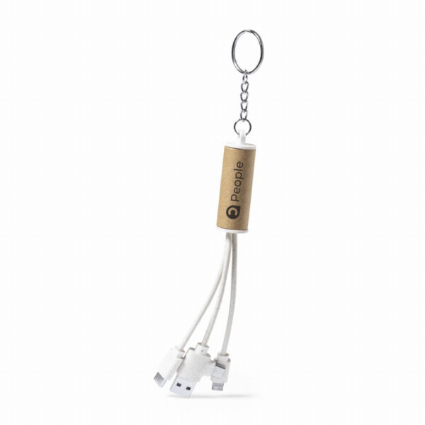 The Colmar Charging cable (combination of recycled cardboard & wheat straw)