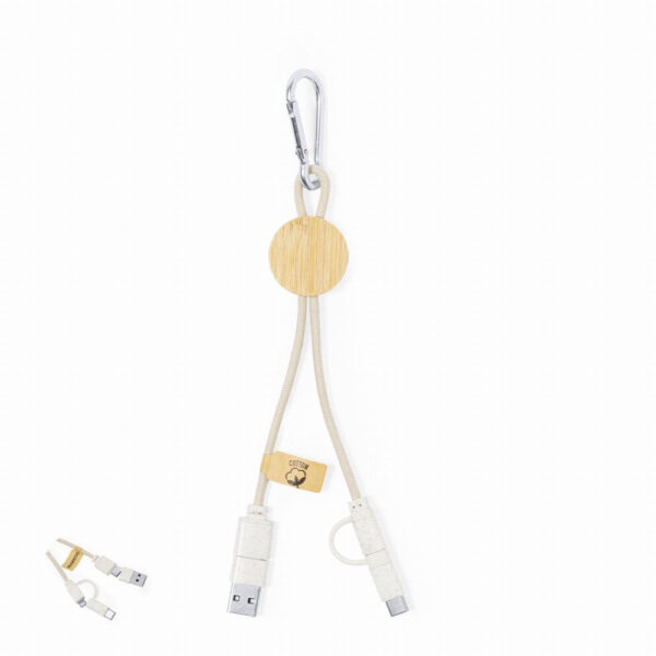 The Lyon (Charger cable made of wheat straw)