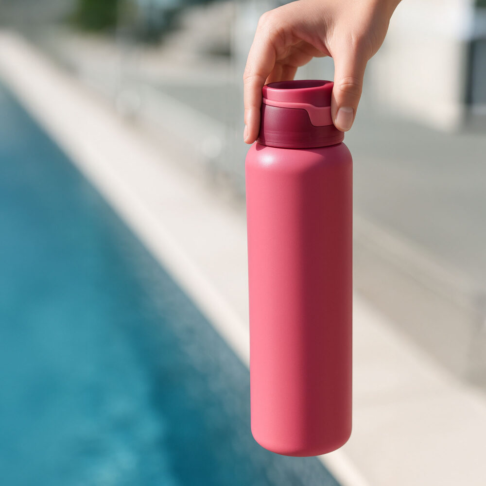 Aspen Vacuum Bottle (recycled stainless steel) - Image 2