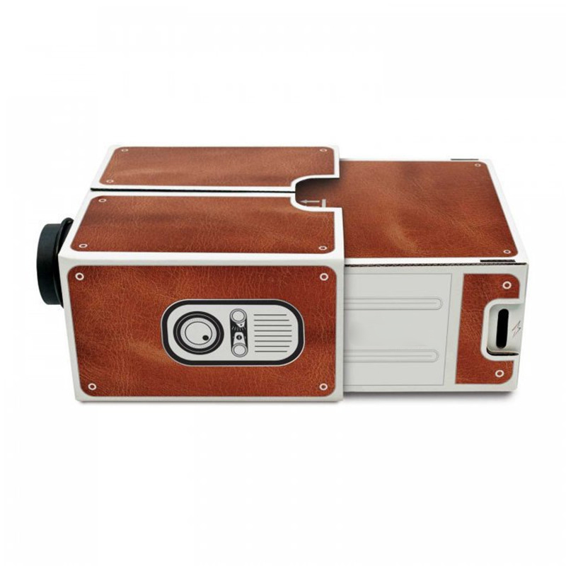 Cardboard Smart Phone Projector