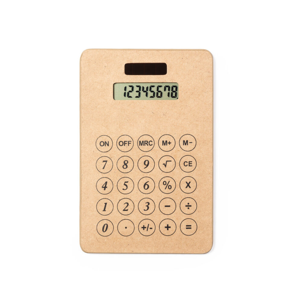 Alternative view of Calculator (Recycled Cardboard)