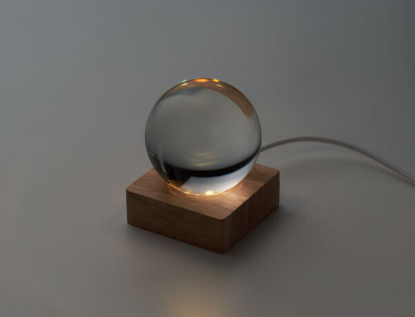 Alternative view of Glass ball light