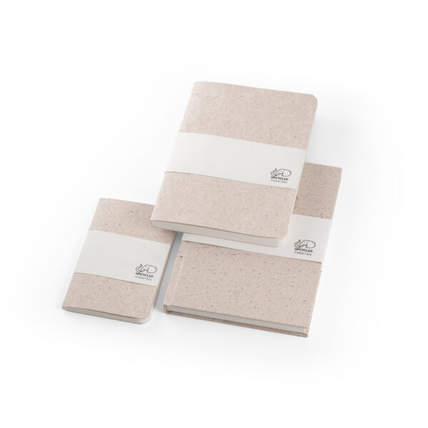 Alternative view of Organic Elephant Matter Semi-Rigid A5 Notepad