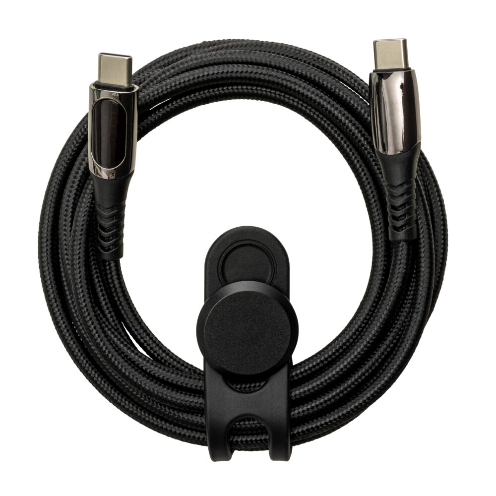 USB-C Cable with Display - 100 Watt