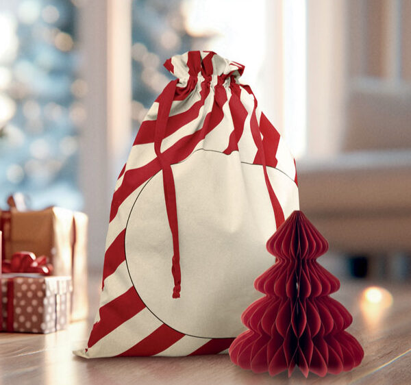 Alternative view of Large Santa Cord bag