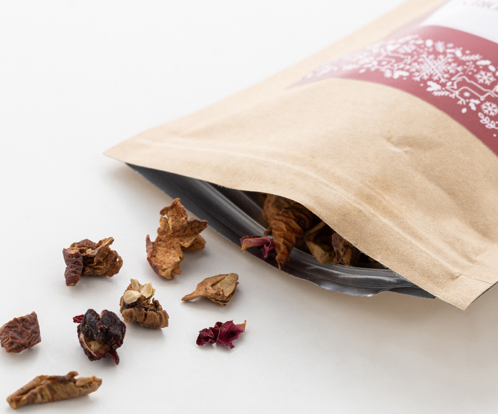 Alternative view of Snowberry winter forest fruit tea, 40g