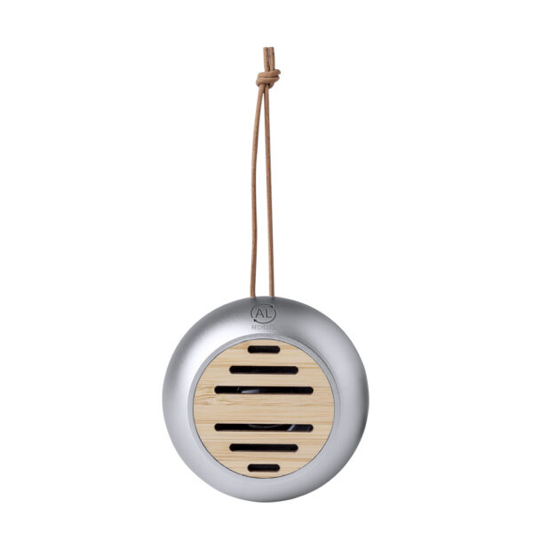 Alternative view of Hiwent Bluetooth speaker (recycled Alu & Bamboo)