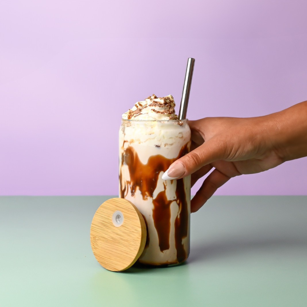 Alternative view of Carnaby 500ml Tumbler (Natural Bamboo and Borosilicate Glass)