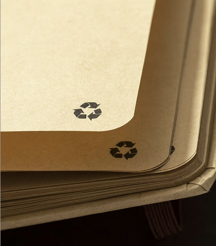 Alternative view of Kloss Notepad (Recycled Cardboard)