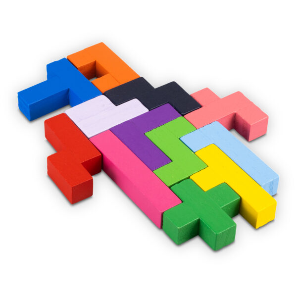 Pentomino Wooden Puzzle - Image 4