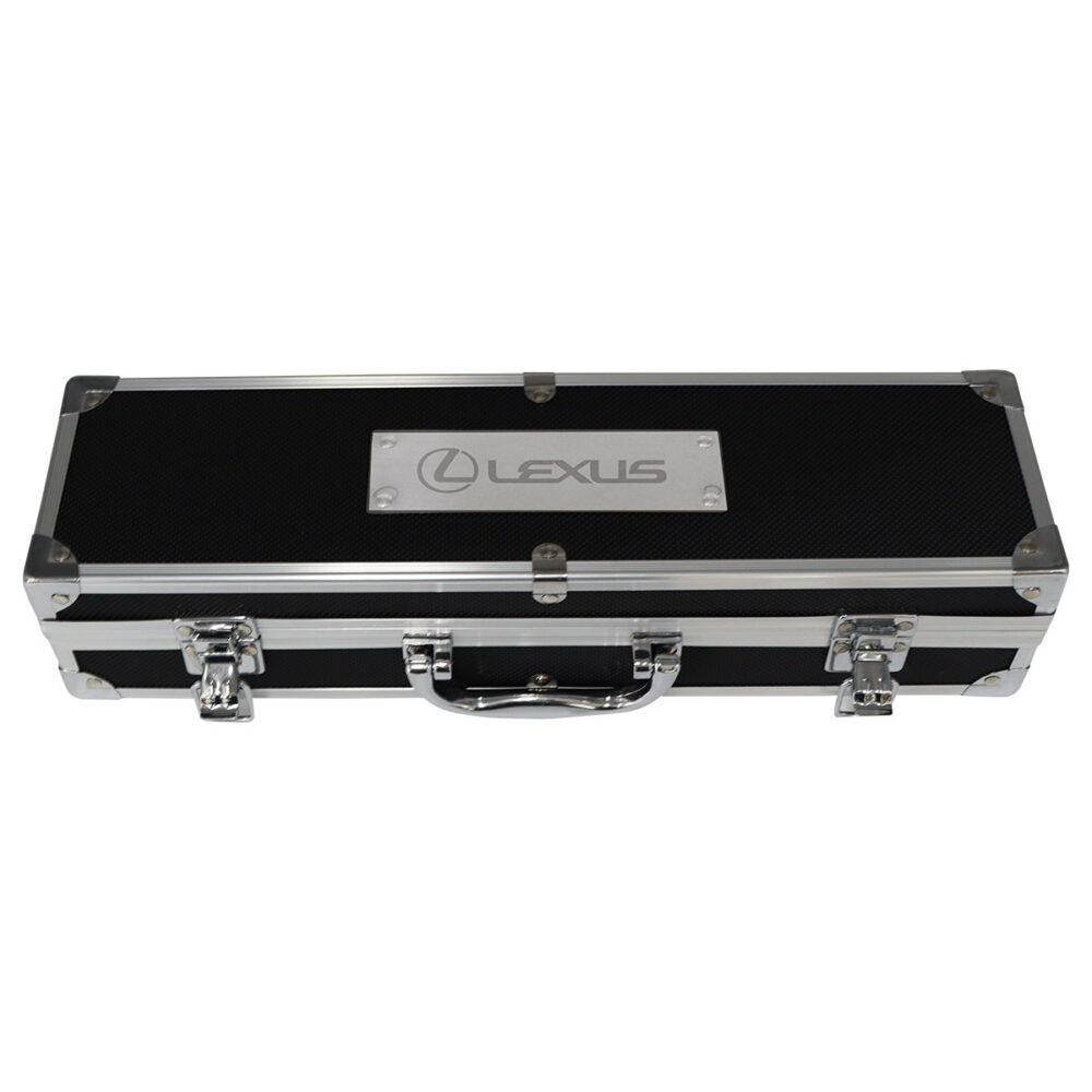Alternative view of BBQ Set in Deluxe Case