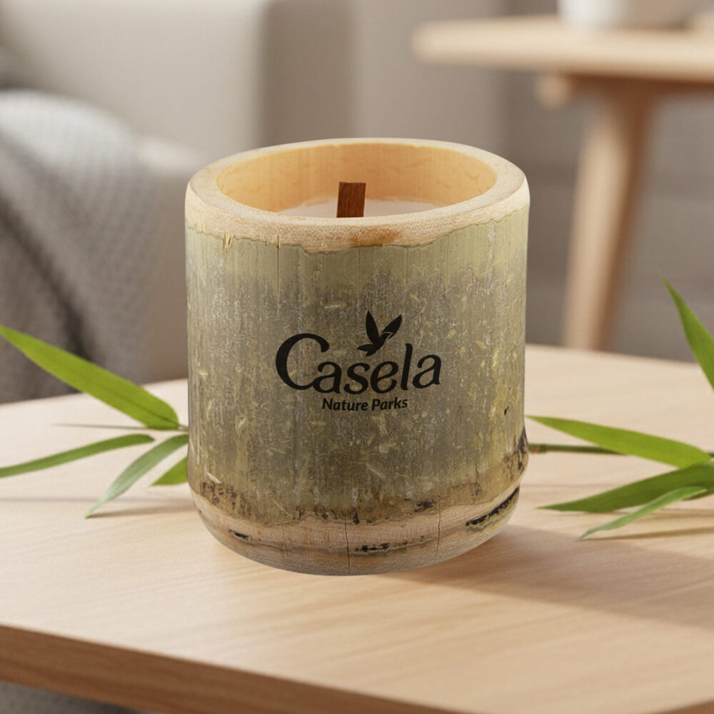 Alternative view of Bamboo Candle