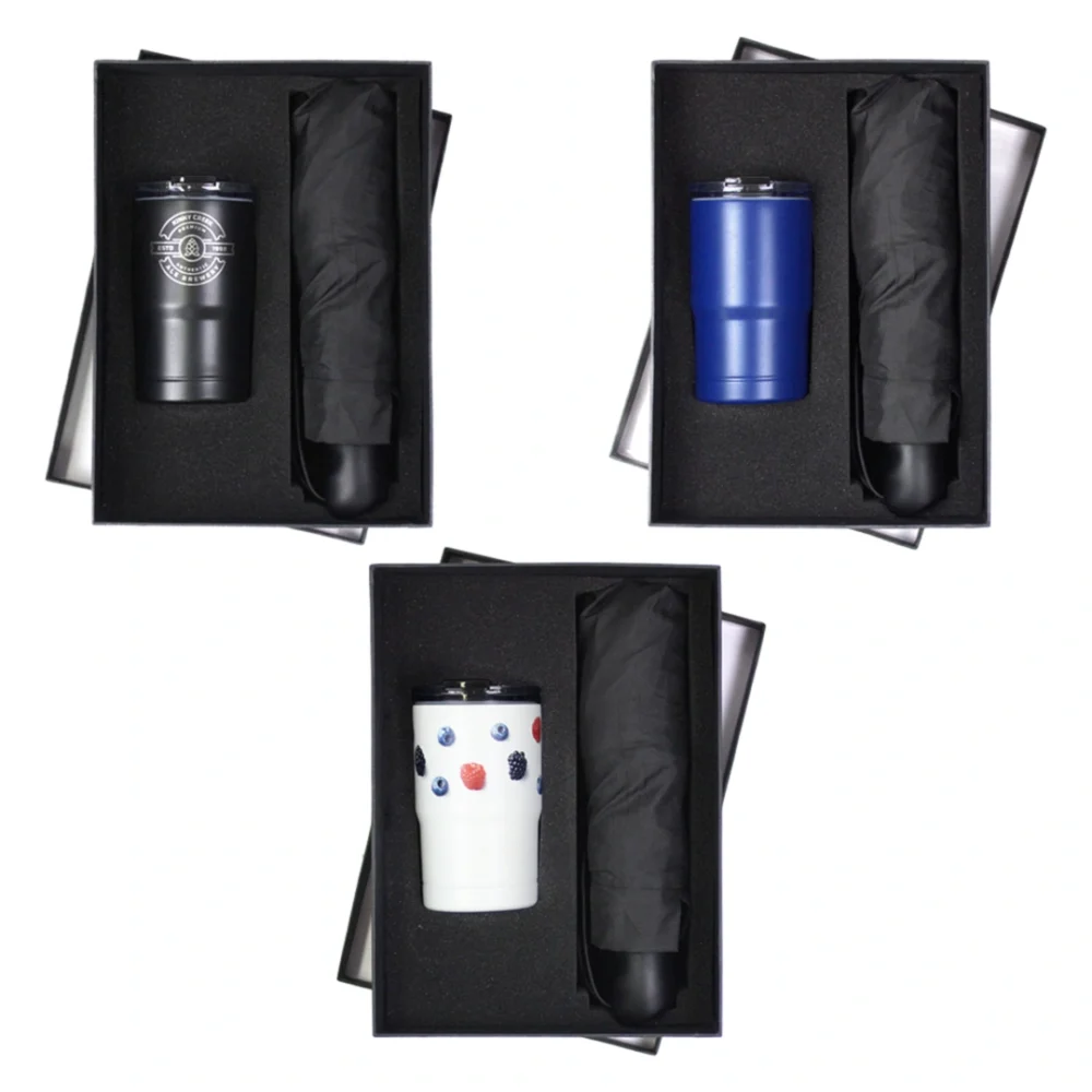 Umbrella & Tumbler Gift Set