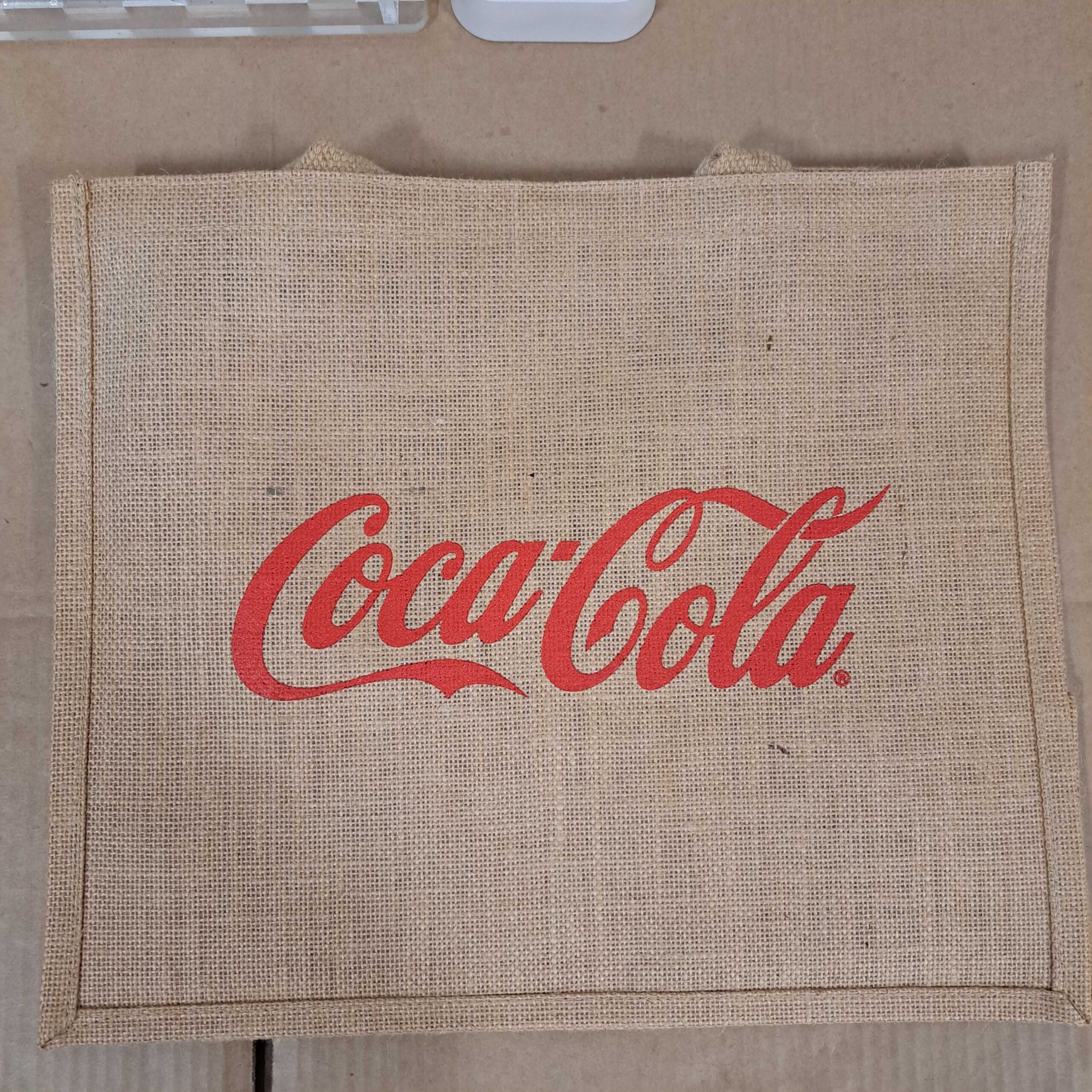 Toronto Jute Tote Bag - Image 4