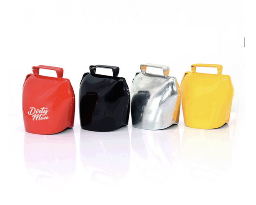 Metal Cowbell Noisemaker With Handle