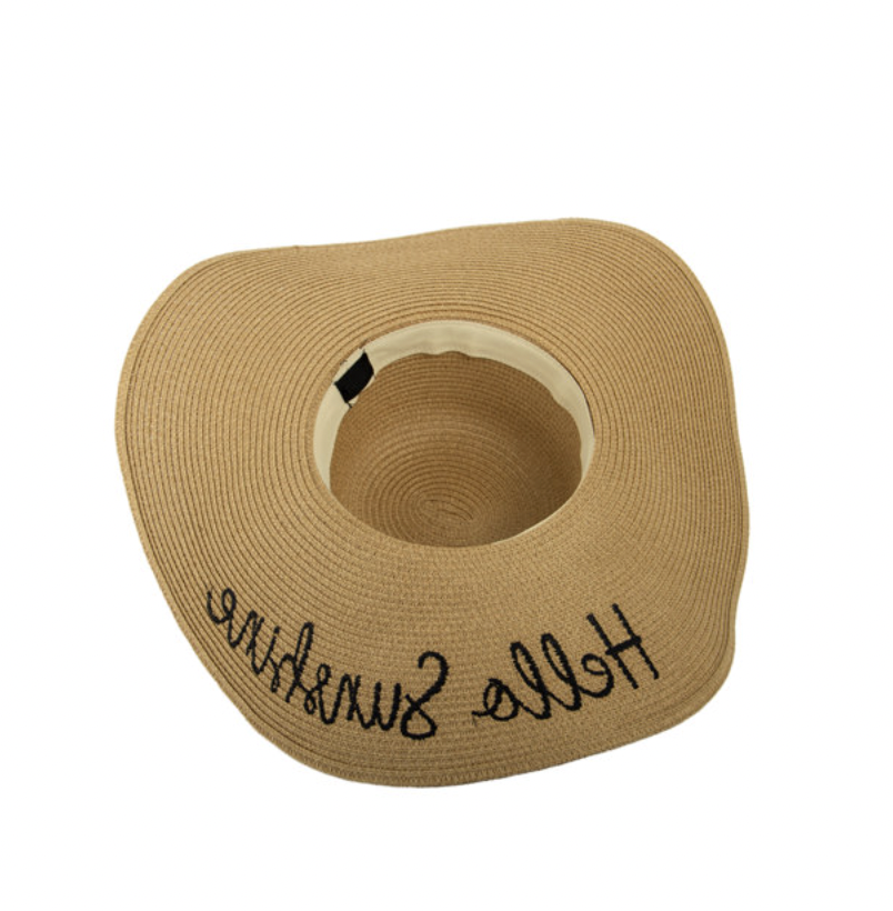 Alternative view of Wide Brim Straw Hat