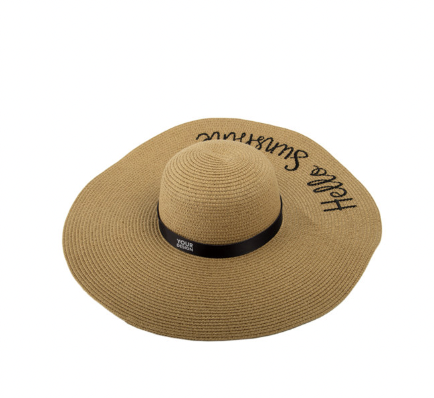 Wide Brim Straw Hat - Image 4