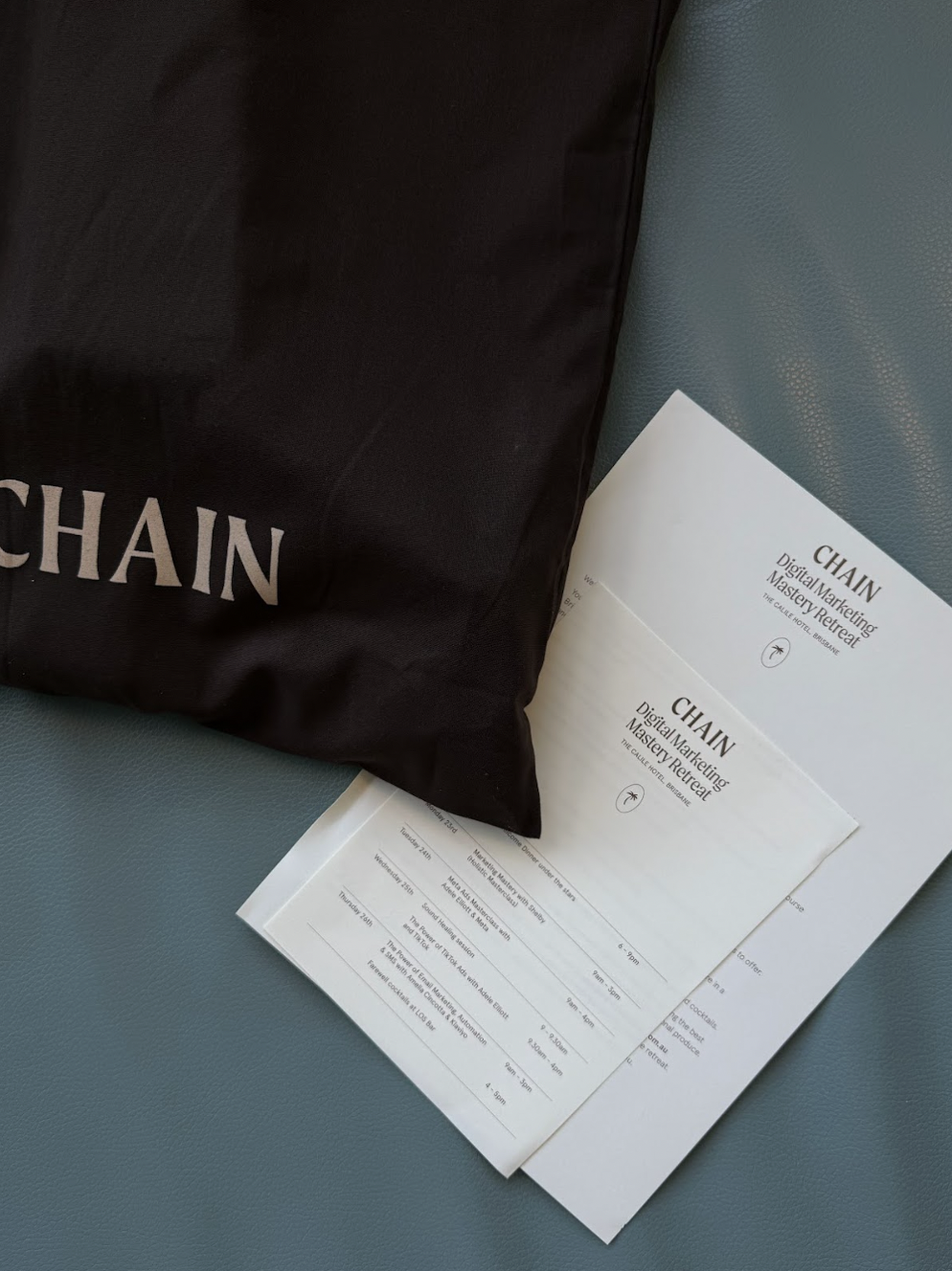 The Cannes Tote (Event pallet matching tote bags) - Image 2