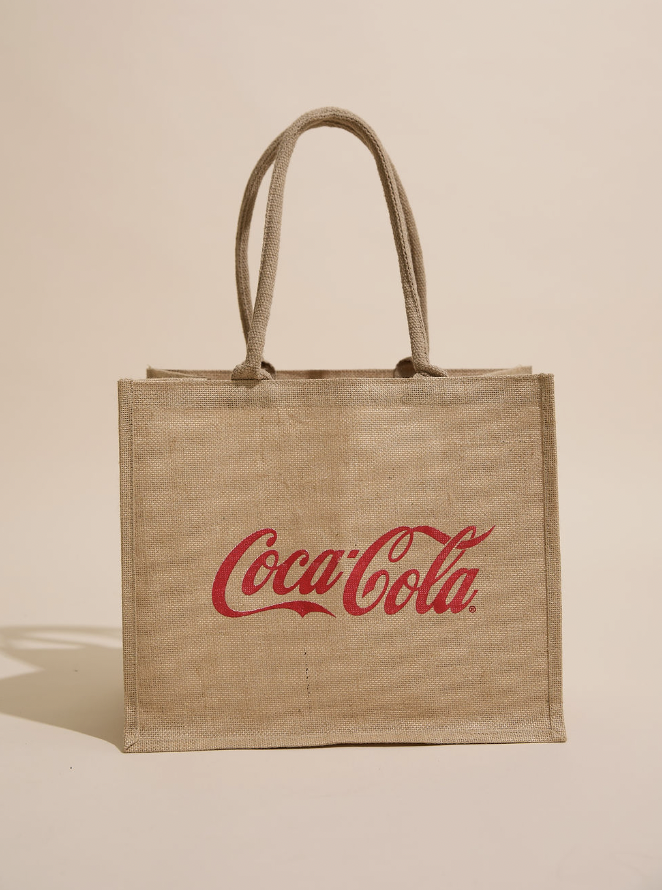 Toronto Jute Tote Bag