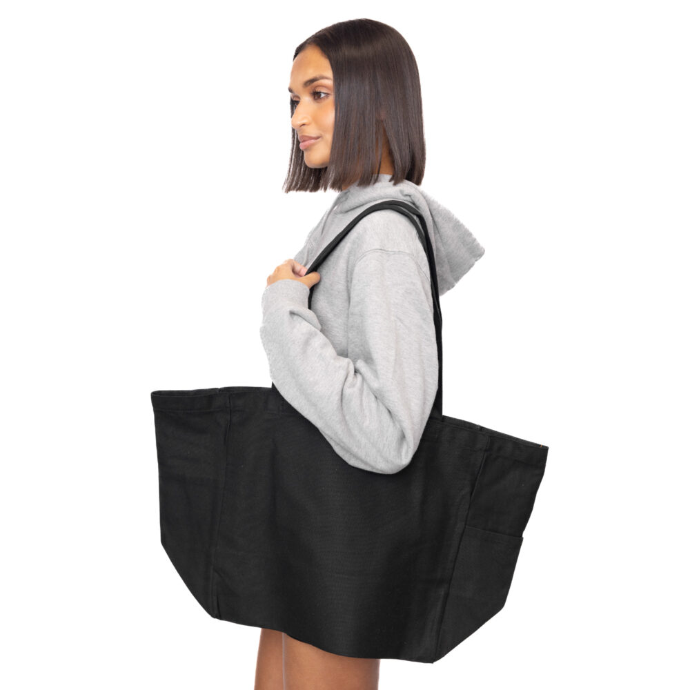 Bronte Canvas Tote Bag - Coloured & Oversized - Image 8
