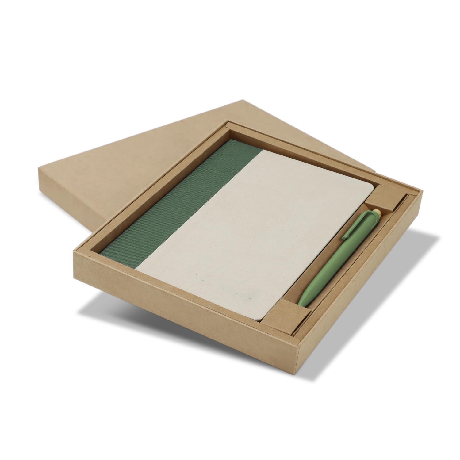 Paulo Notebook and Pen Gift Set (Sugarcane waste) - Image 5