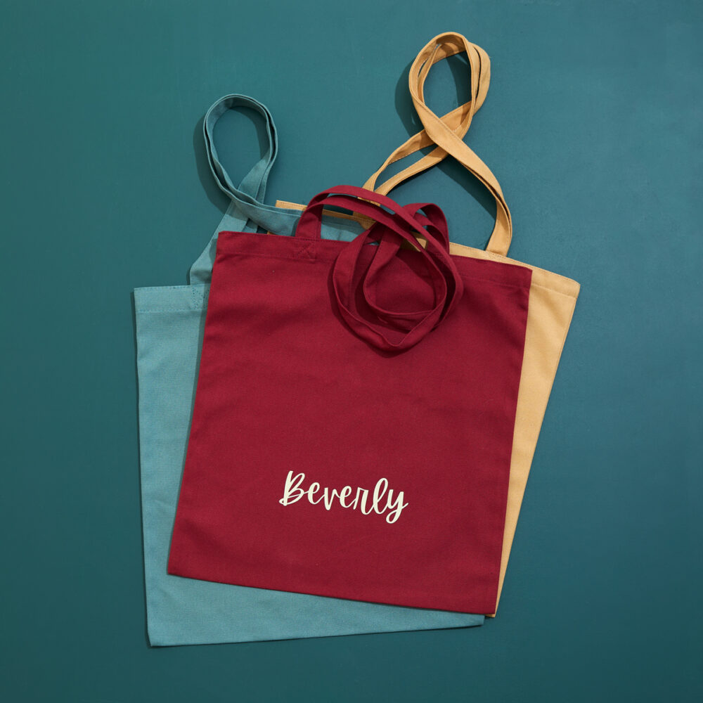 Alternative view of The Beverly heavy canvas tote bag